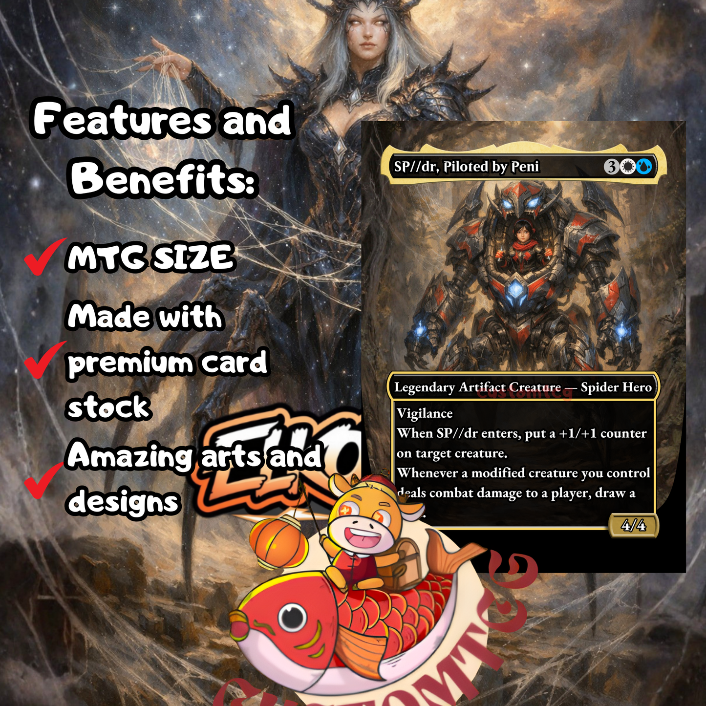 Cosmic Spider-Man Custom Deck