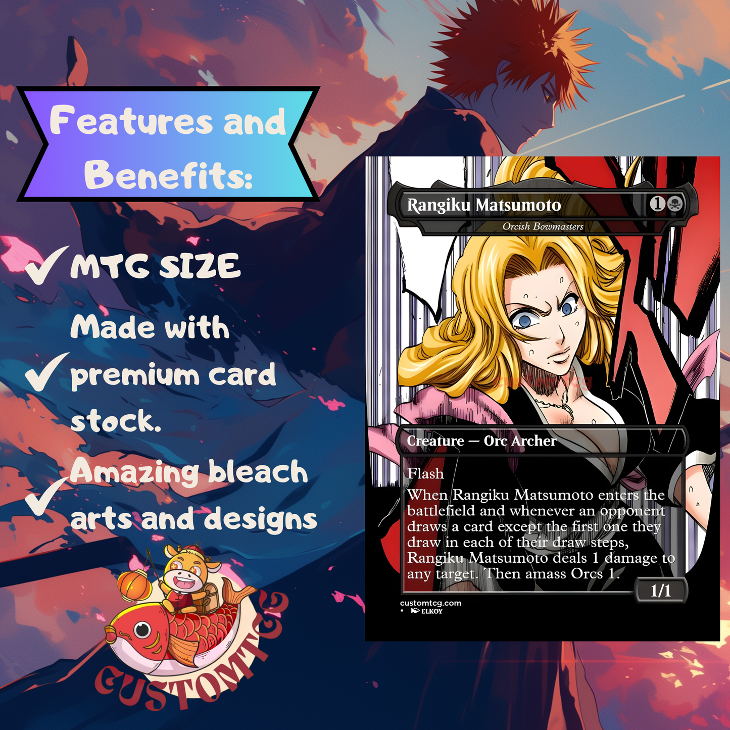 Bleach Custom Deck