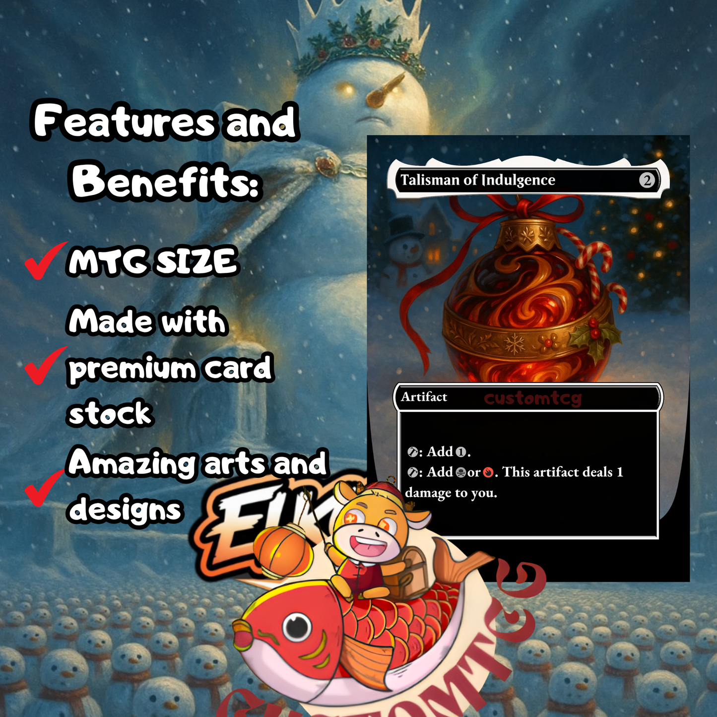 The Dalek Emperor Custom Deck