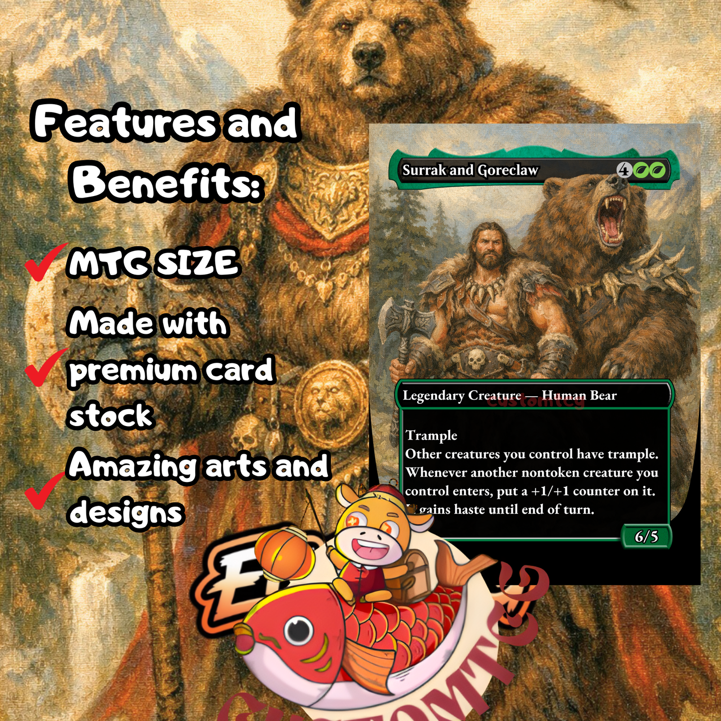 Kudo, King Among Bears Custom Deck