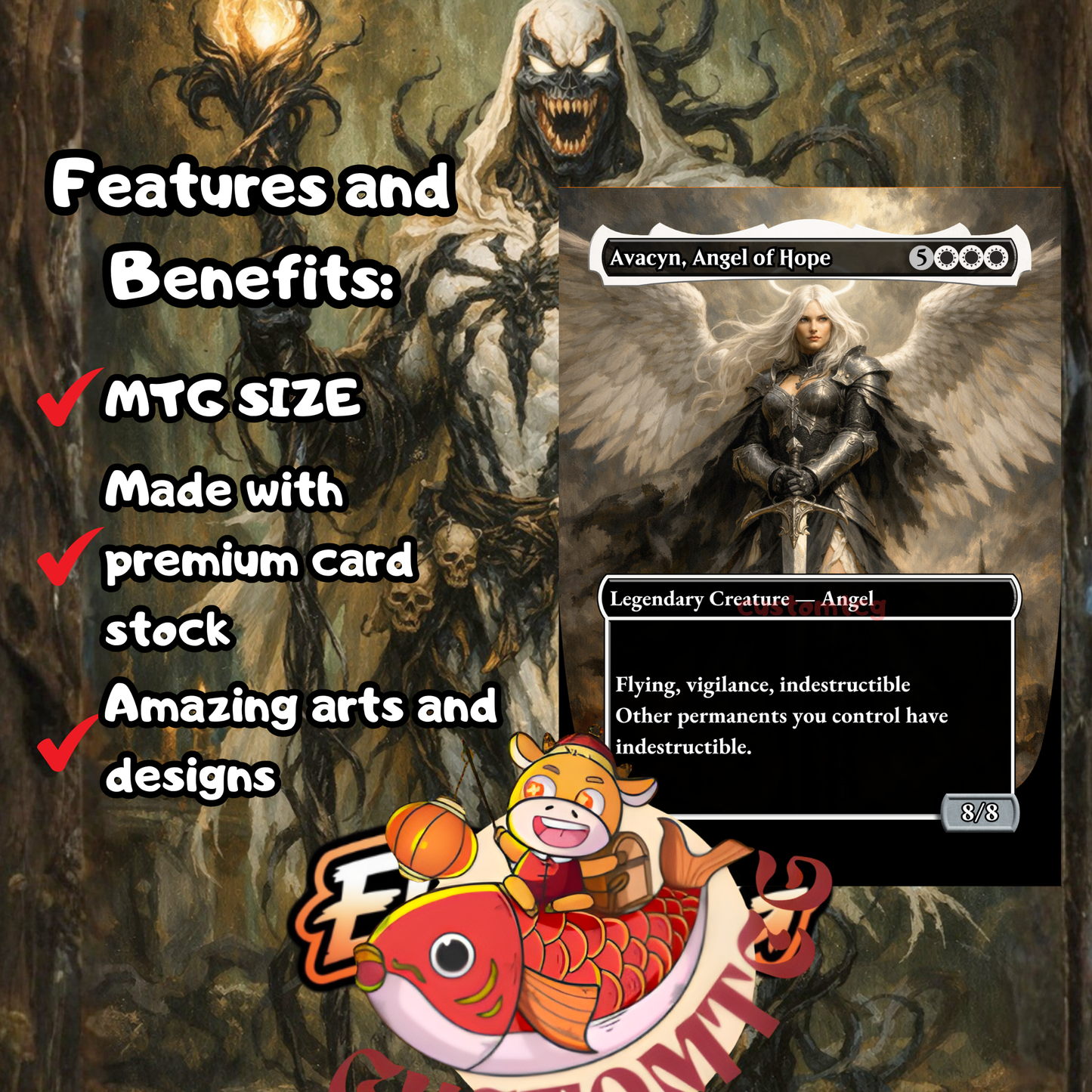 Anti-Venom, Horrifying Healer Custom Deck