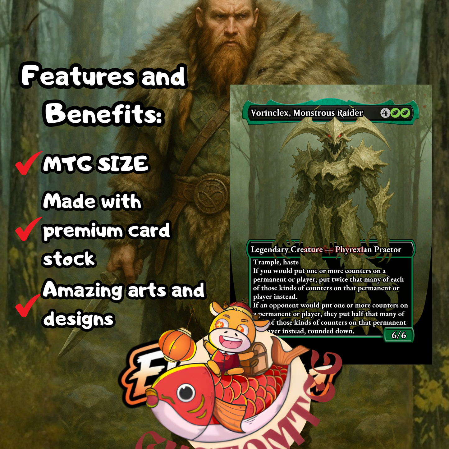 Fynn, the Fangbearer Custom Deck