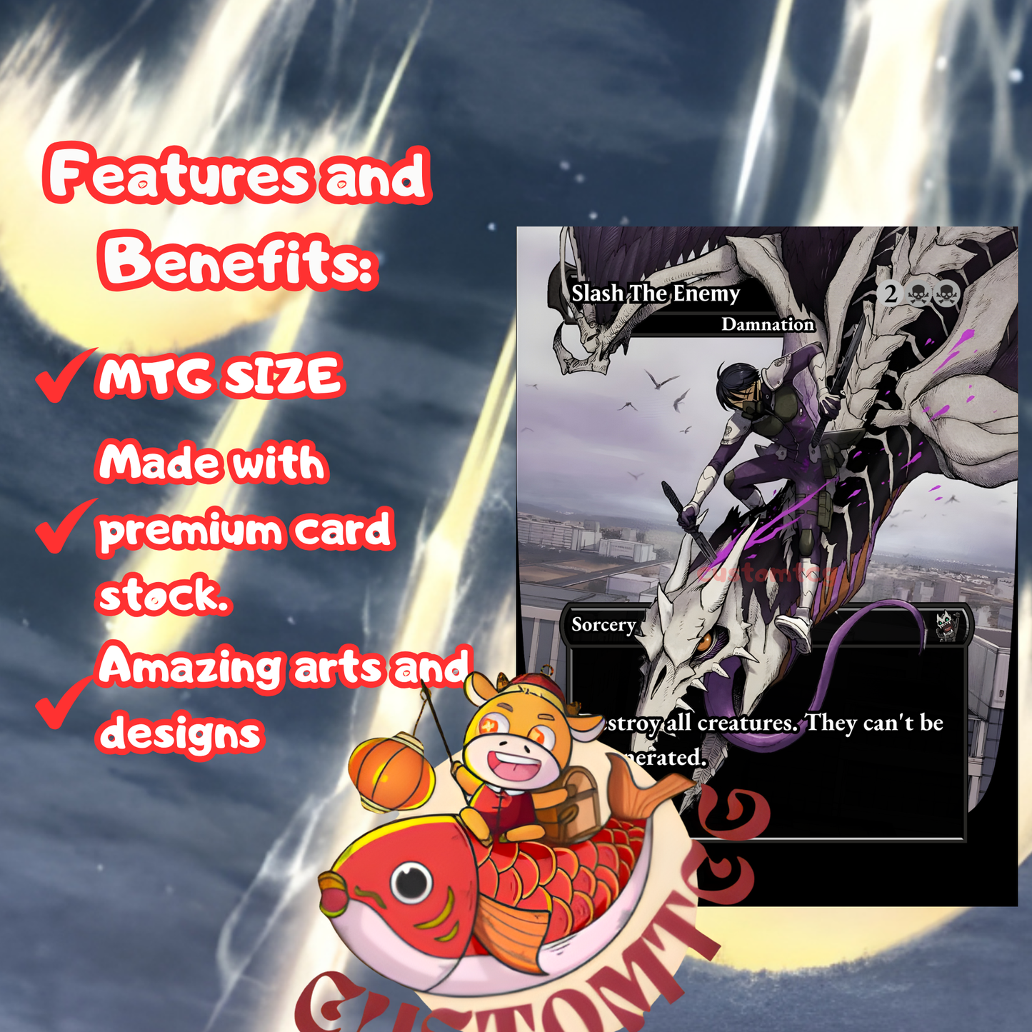 KAIJU Custom Deck