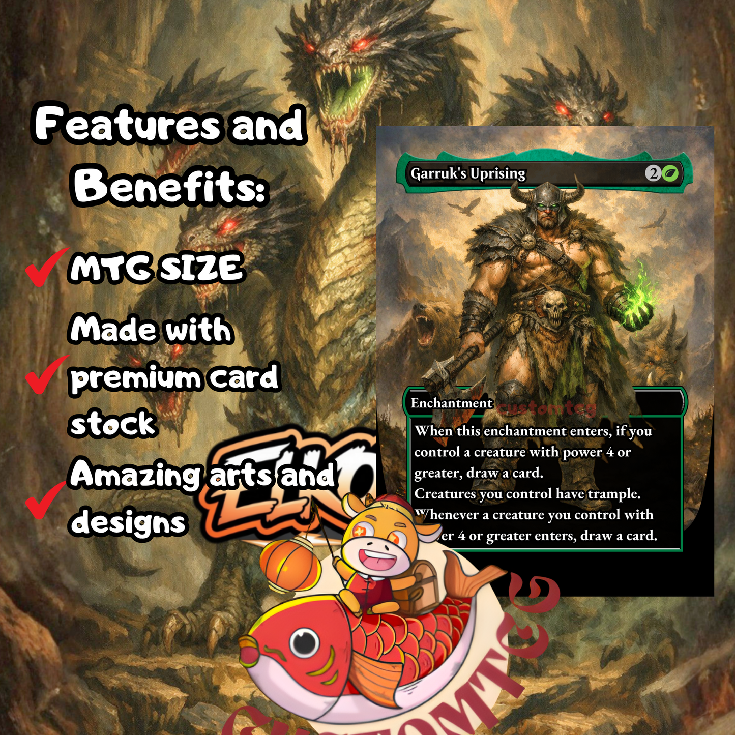 Gargos, Vicious Watcher Custom Deck