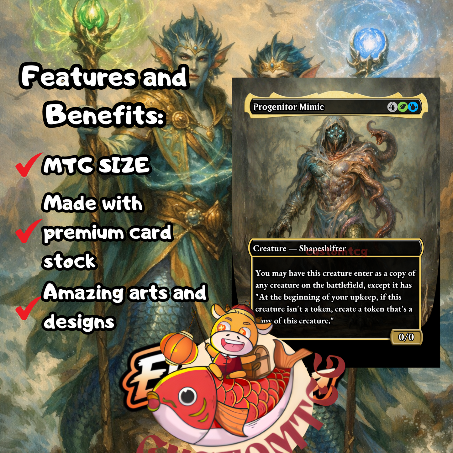 Adrix and Nev, Twincasters Custom Deck