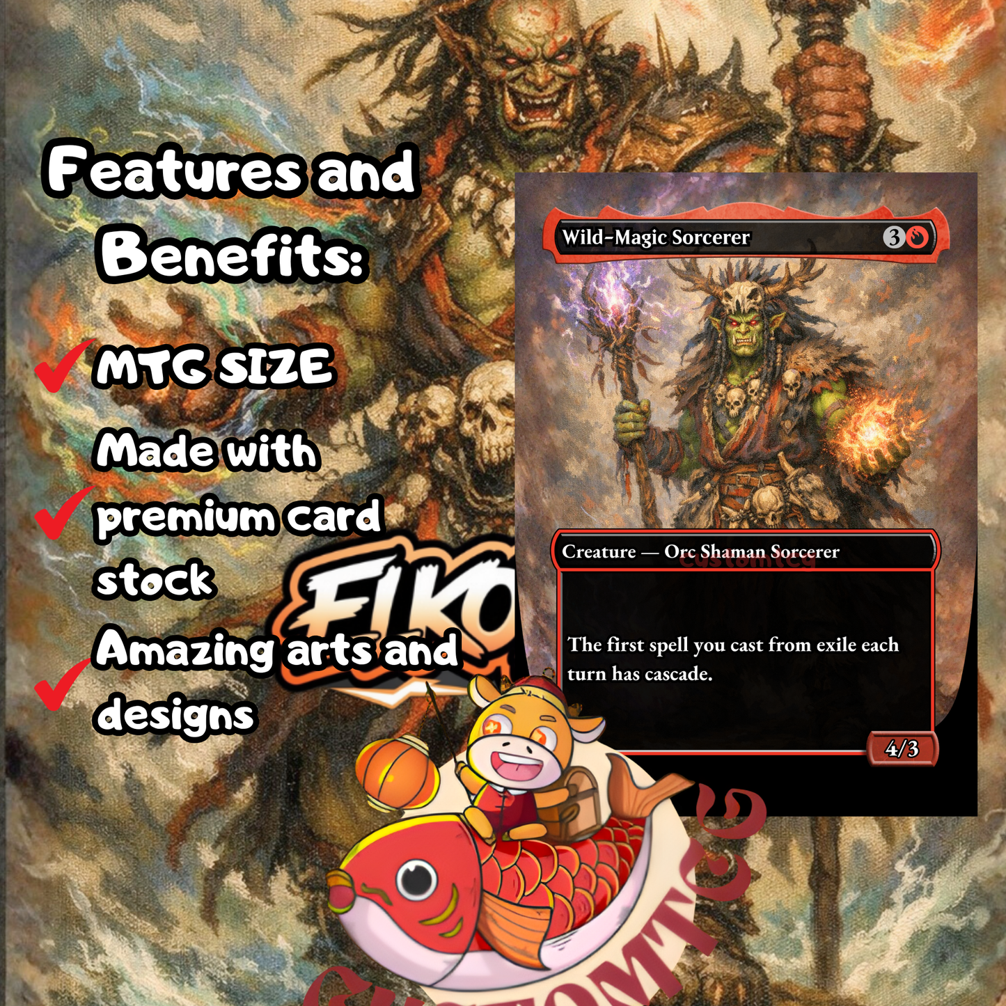 Yidris, Maelstrom Wielder Custom Deck