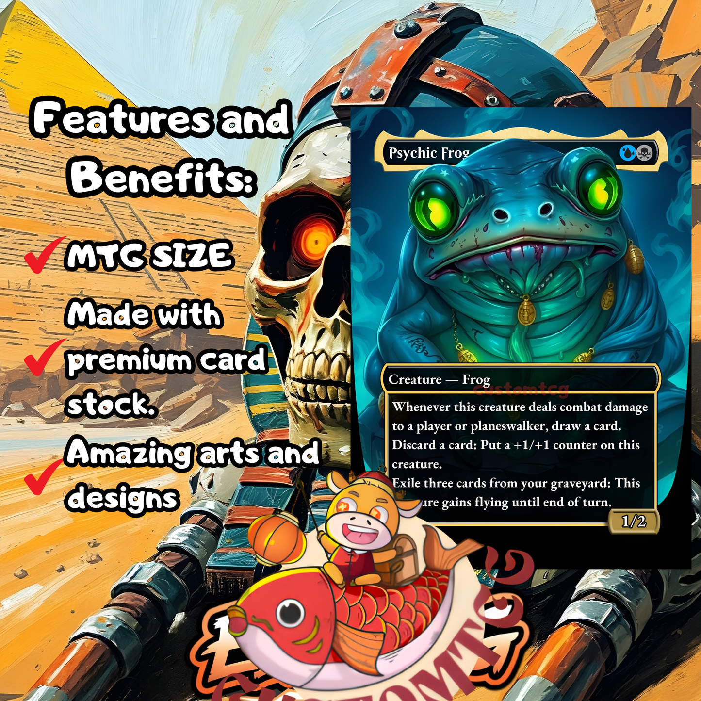 Hashaton’s Plague – Custom Egyptian Zombie Deck!