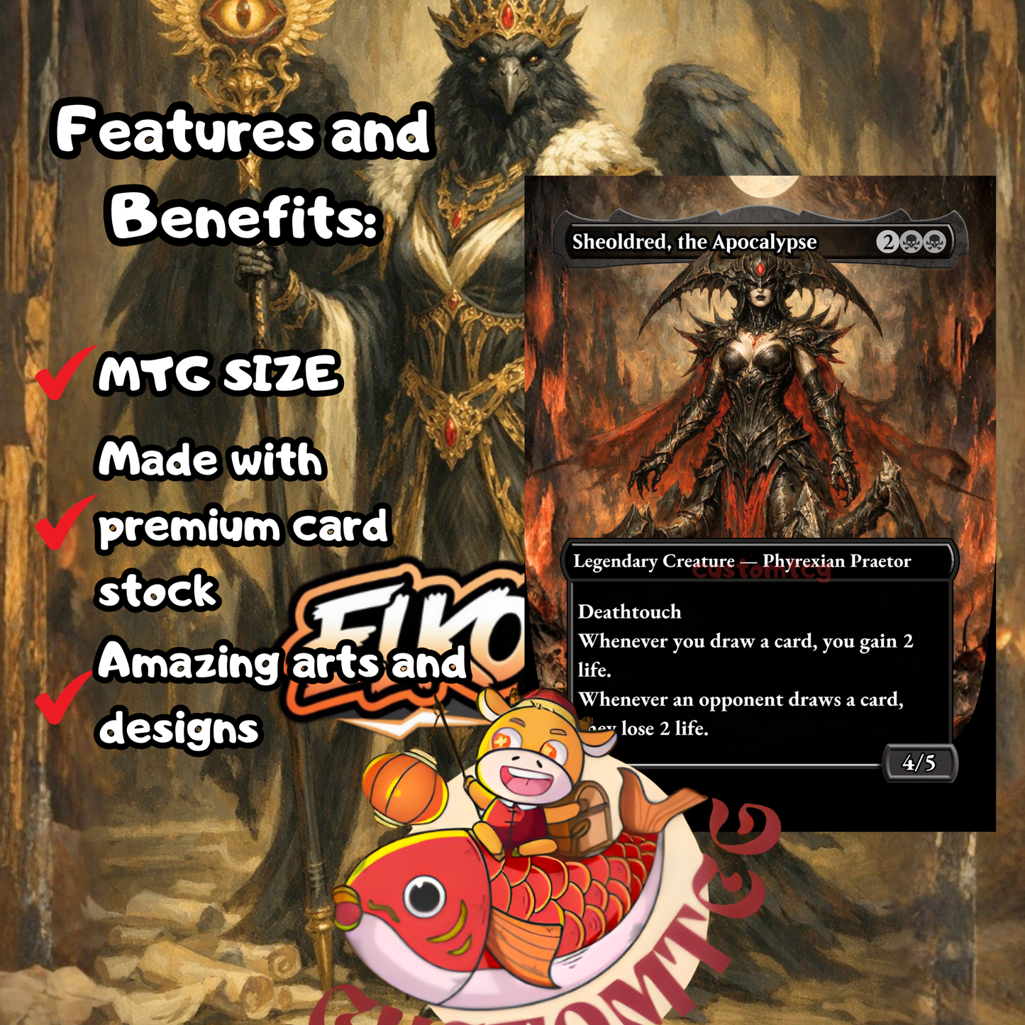 Breena, the Demagogue Custom Deck