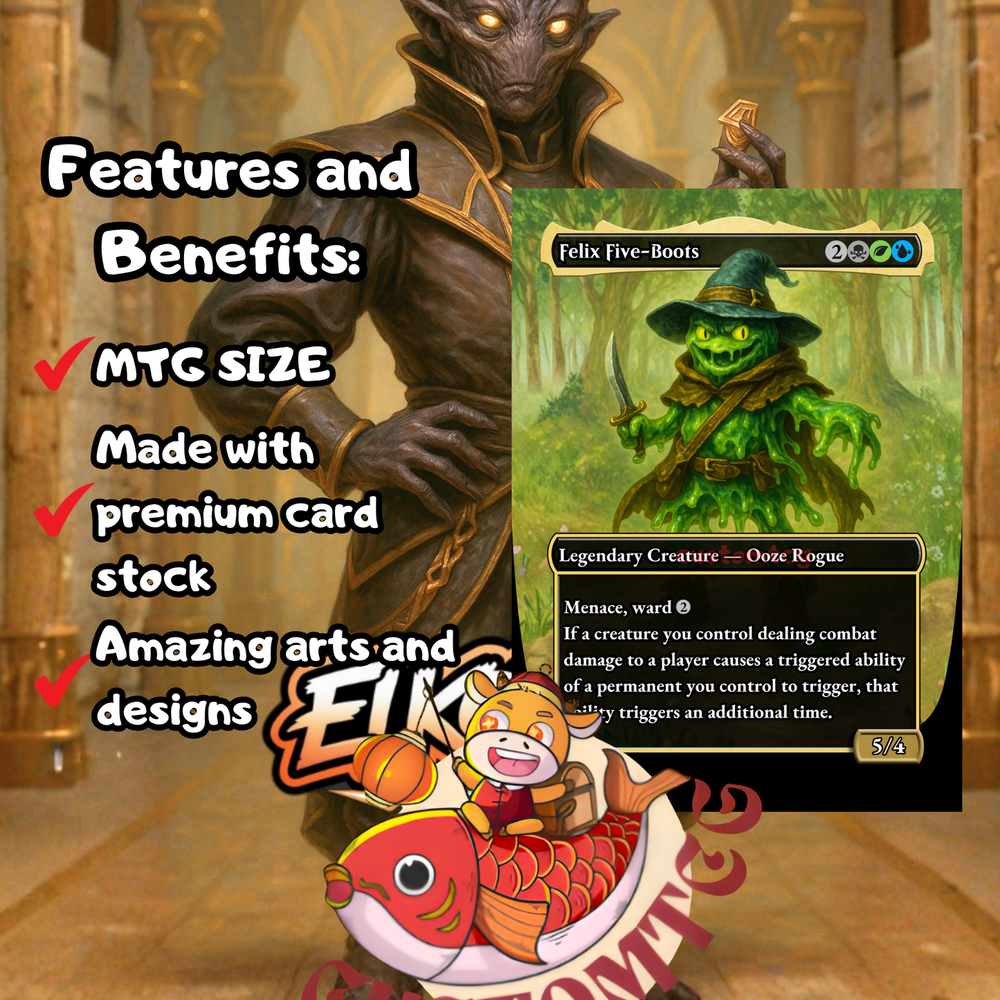 Gonti, Canny Acquisitor Custom Deck
