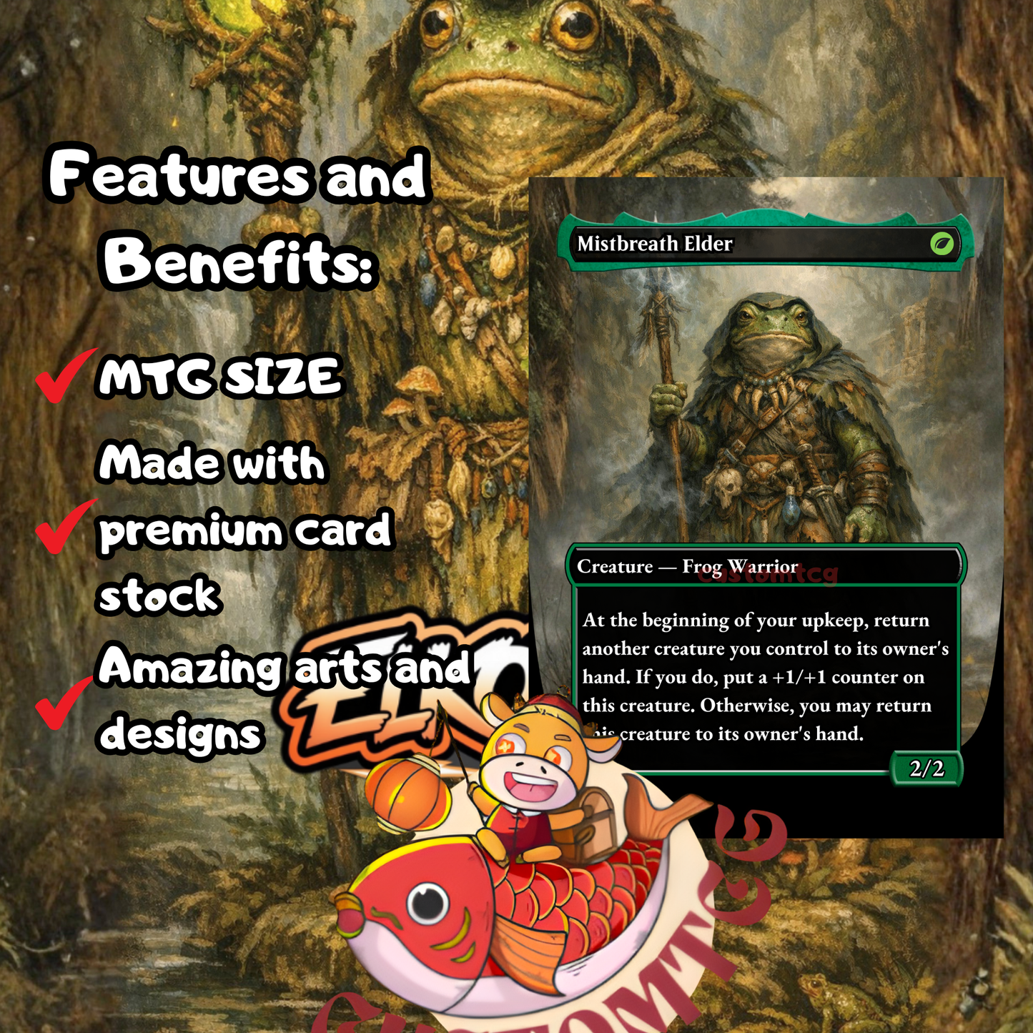 Clement, the Worrywort Custom Deck