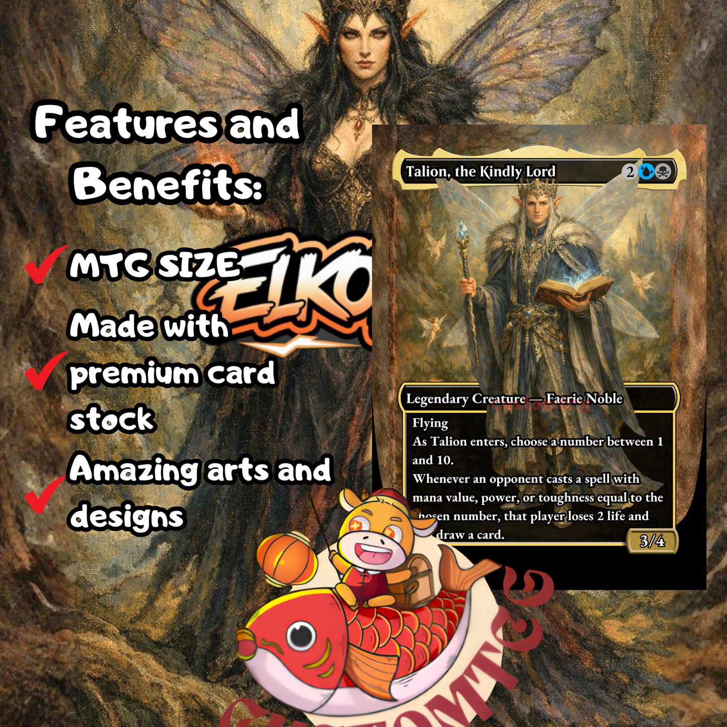 Maralen, Fae Ascendant Custom Deck