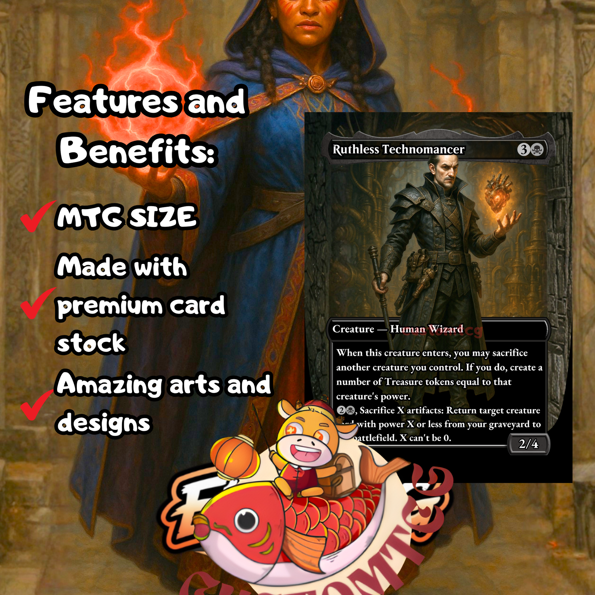 Inalla, Archmage Ritualist Custom Deck