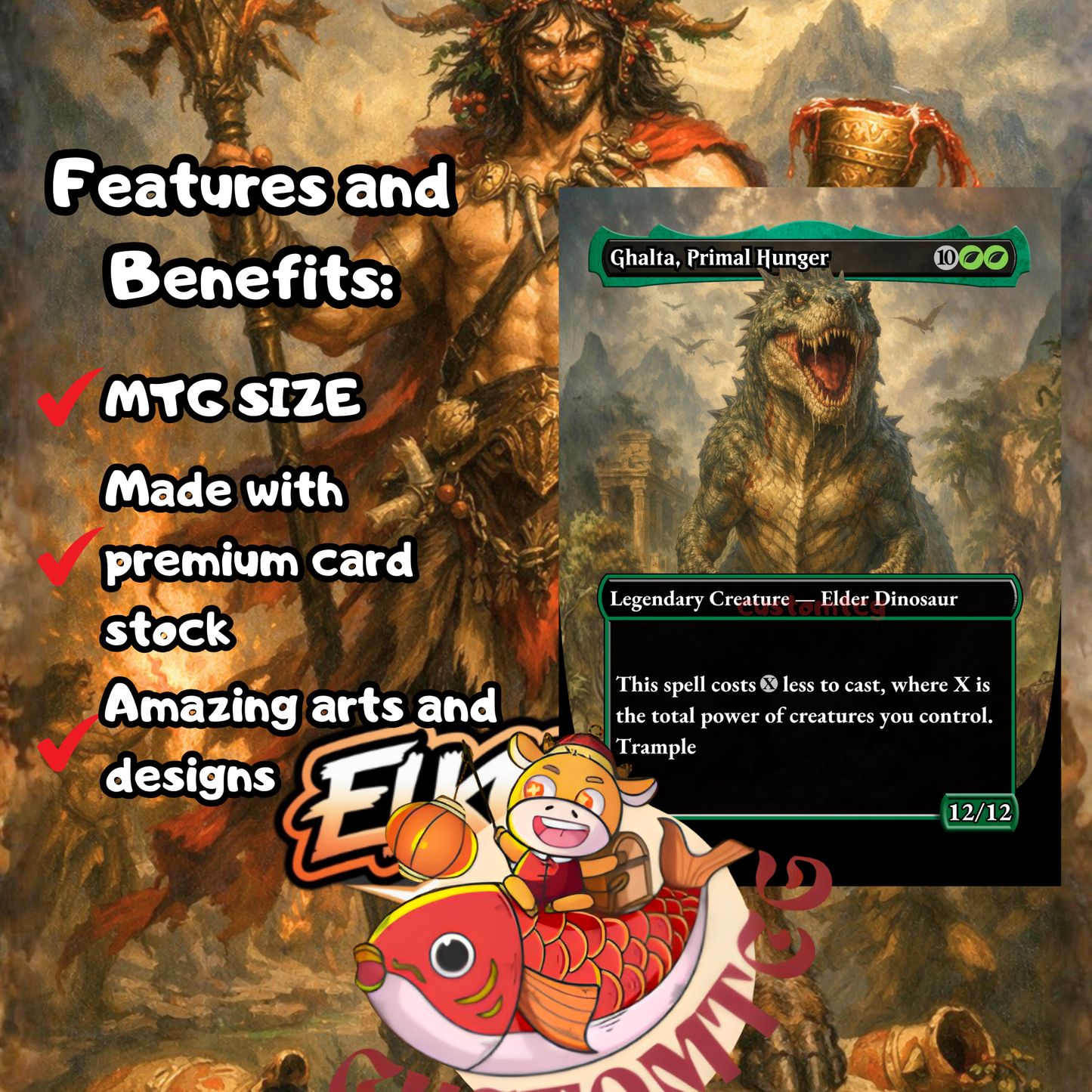 Xenagos, God of Revels Custom Deck