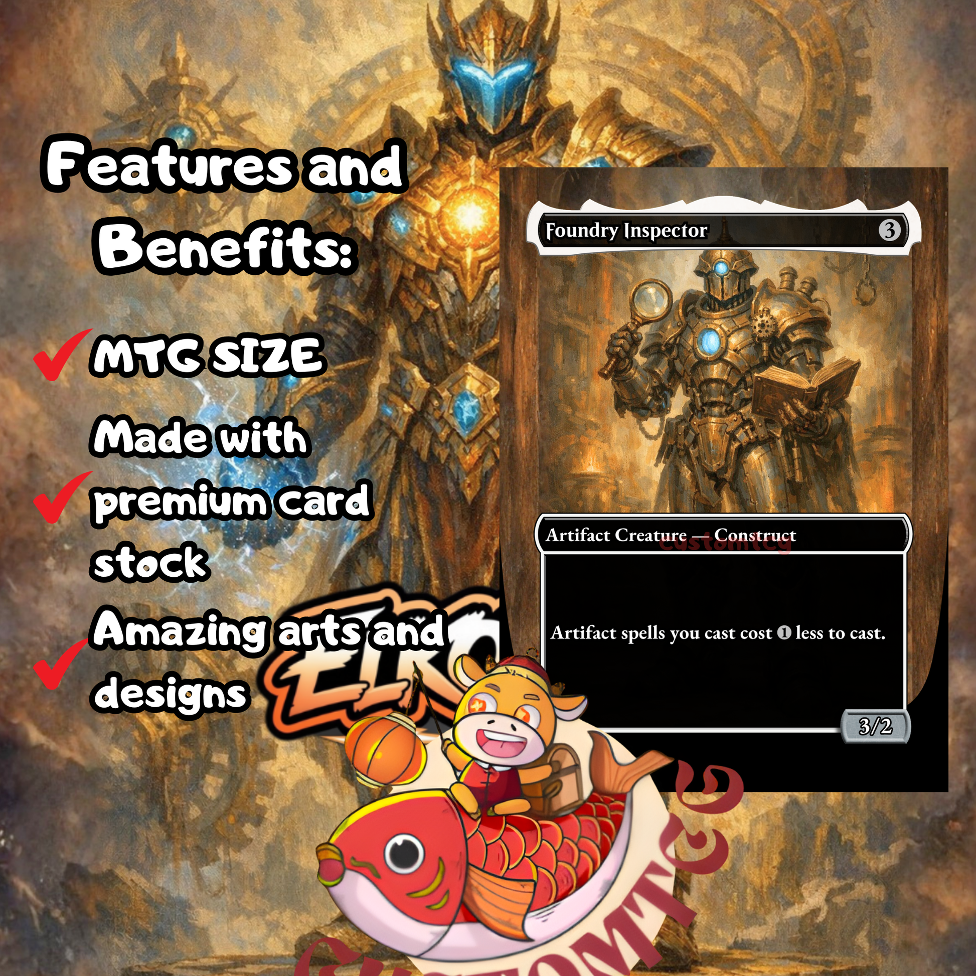 Iron Man, Titan of Innovation Custom Deck