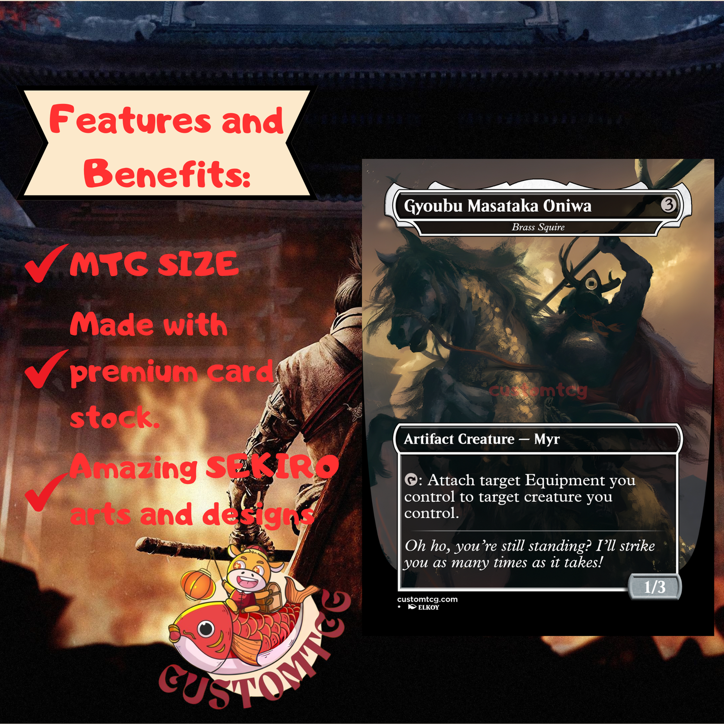 SEKIRO Custom Deck