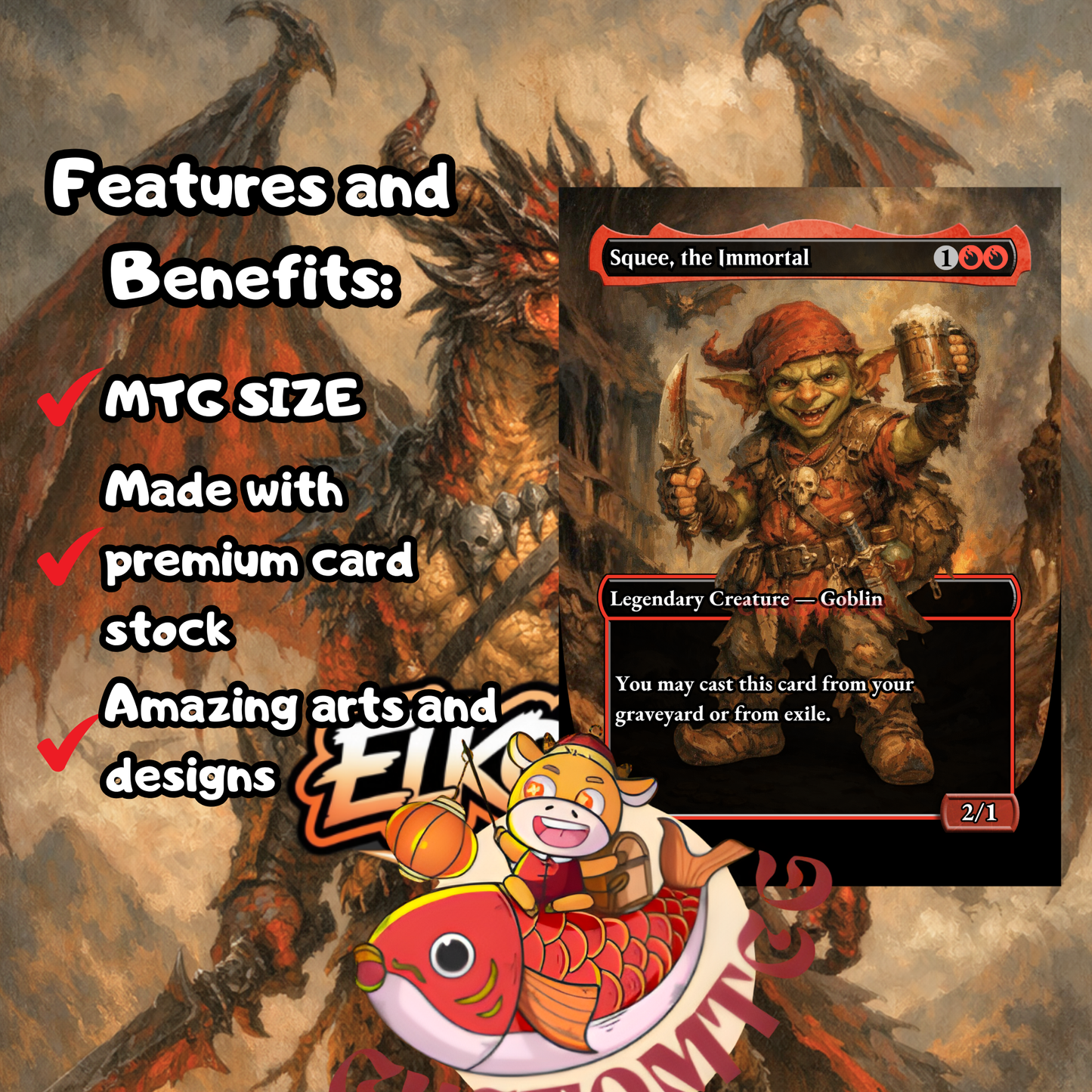 Prossh, Skyraider of Kher Custom Deck