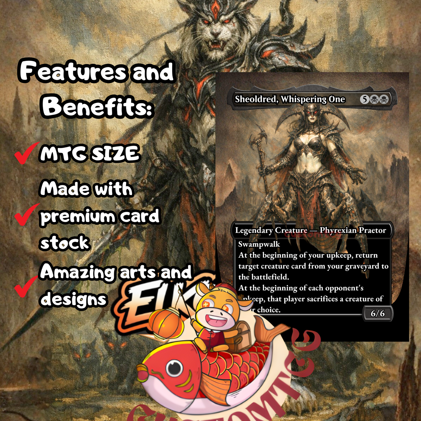 Brimaz, Blight of Oreskos Custom Deck