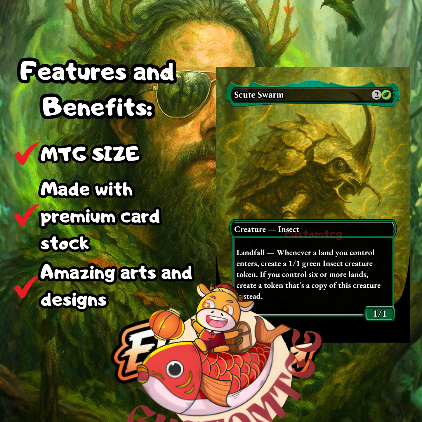 🌿 Greensleeves, Maro-Sorcerer — Custom Deck