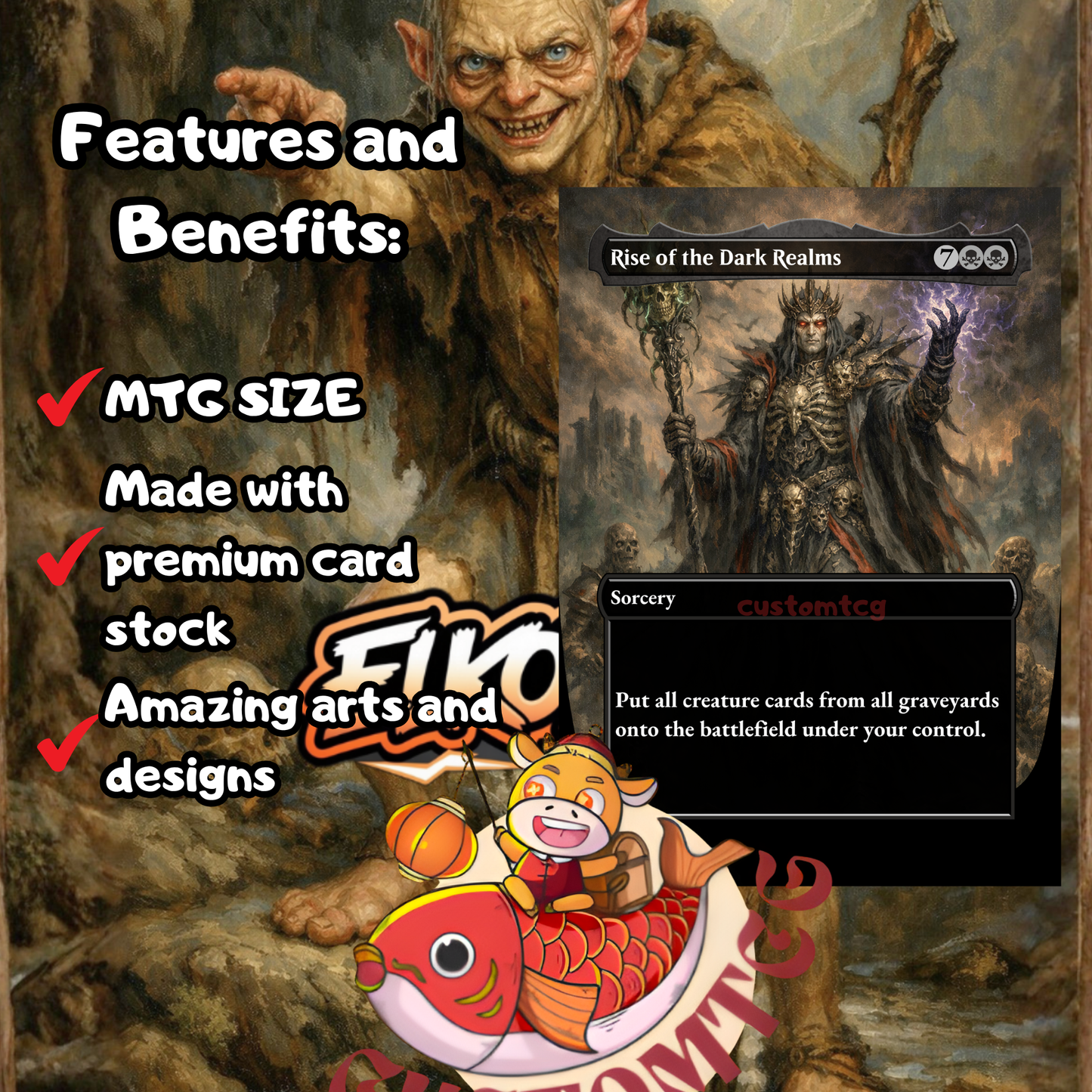 Sméagol, Helpful Guide Custom Deck