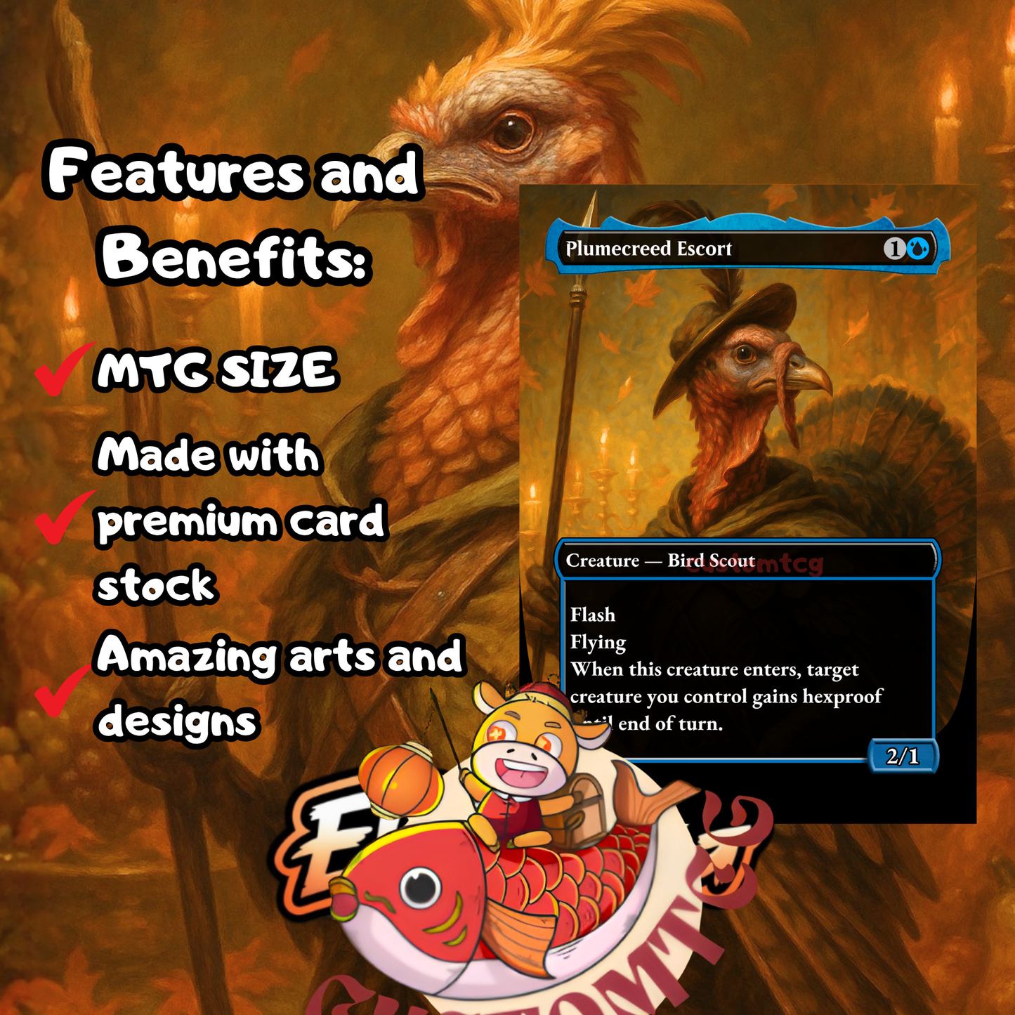 Kastral, The Windcrested Custom Deck