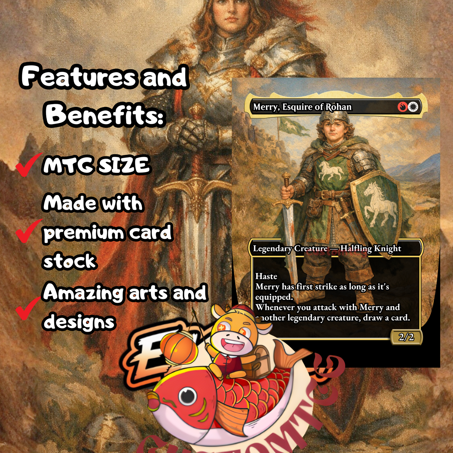 Syr Gwyn, Hero of Ashvale Custom Deck
