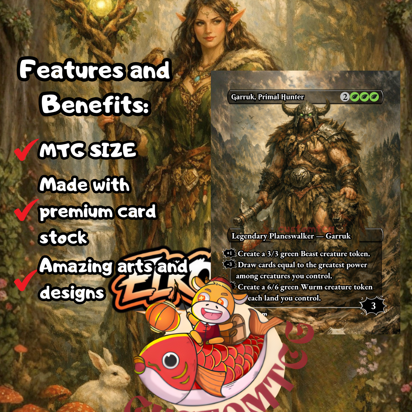 Marwyn, the Nurturer Custom Deck