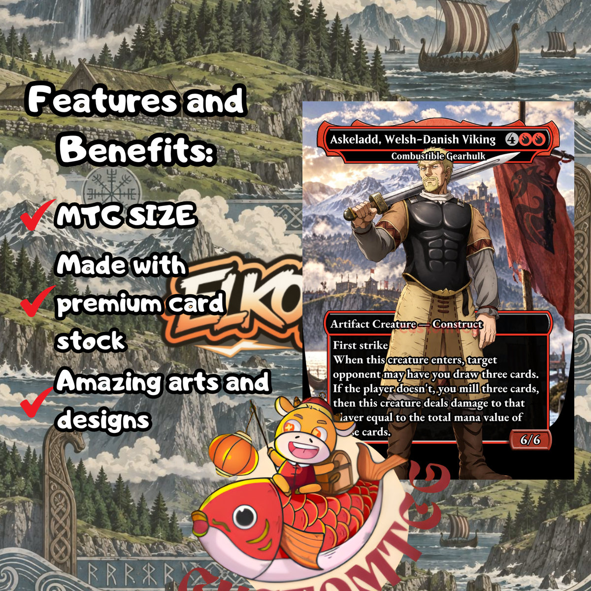 Vinland Saga Custom Deck