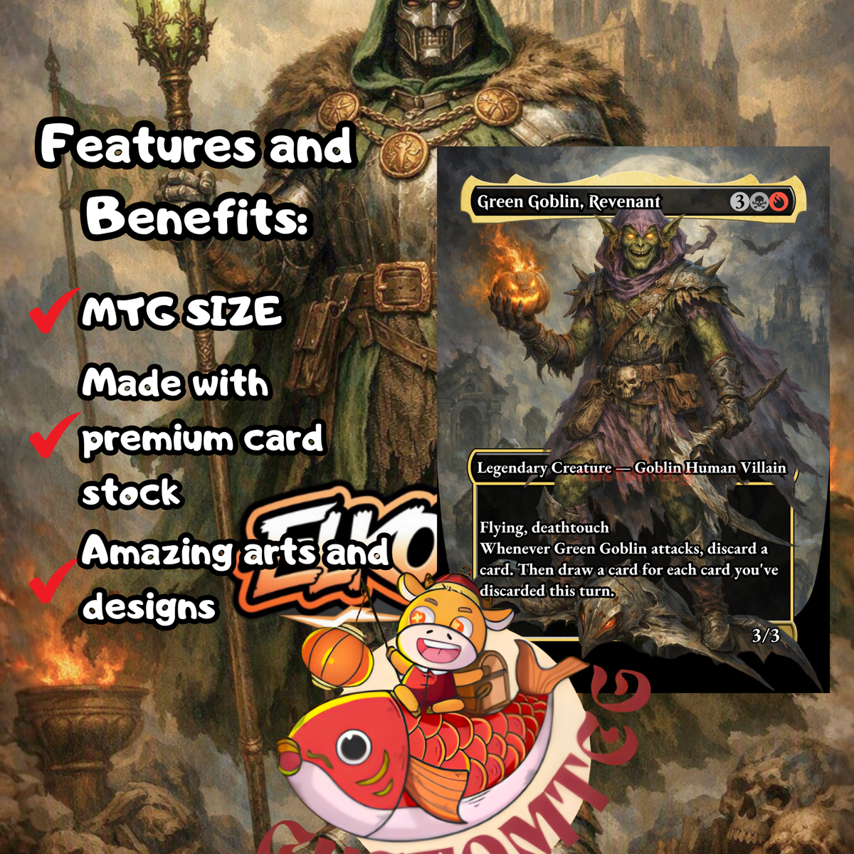 Doctor Doom, King of Latveria Custom Deck
