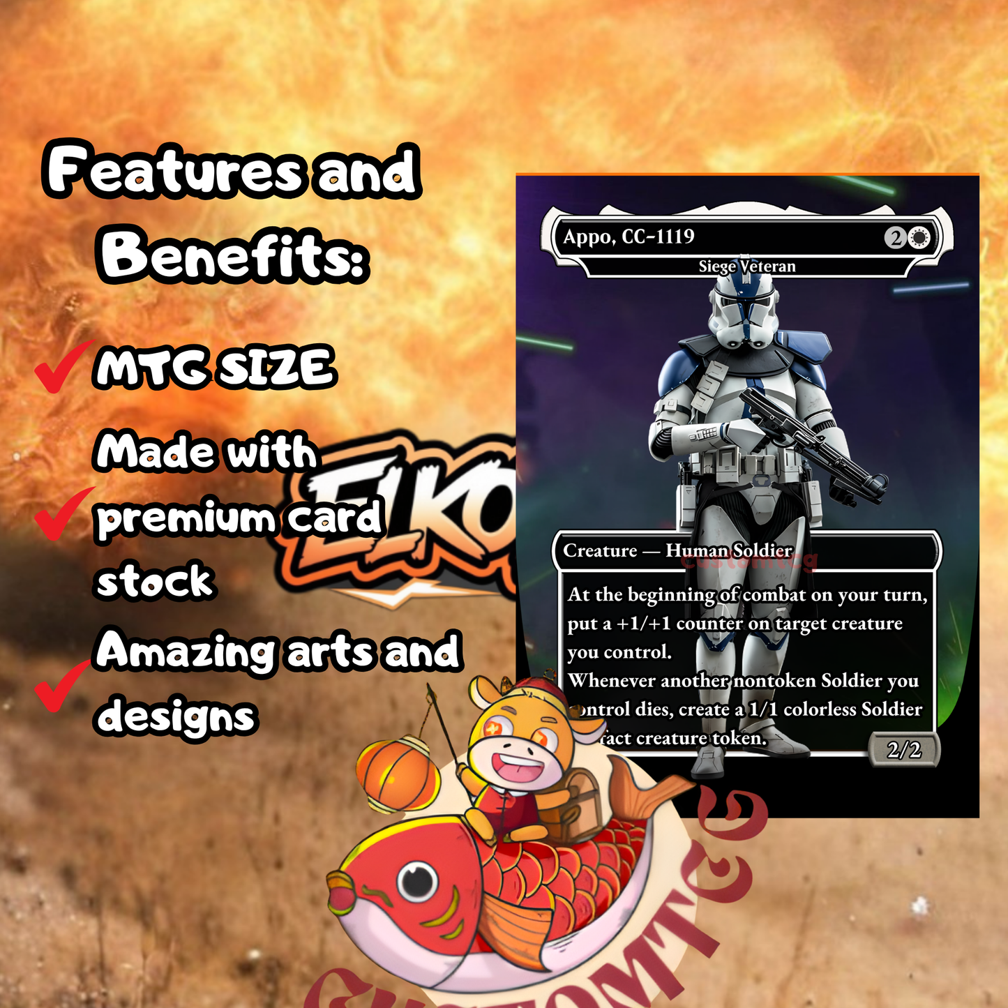 Troopers Custom Deck