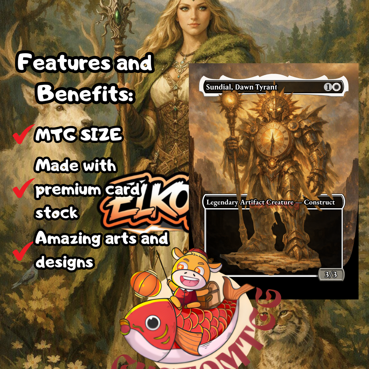 Jasmine Boreal of the Seven Custom Deck