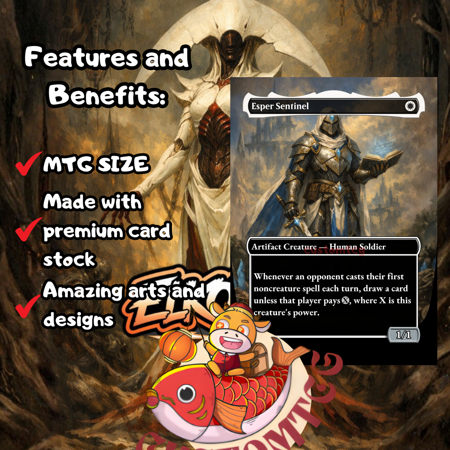 Elesh Norn, Mother of Machines Custom Deck