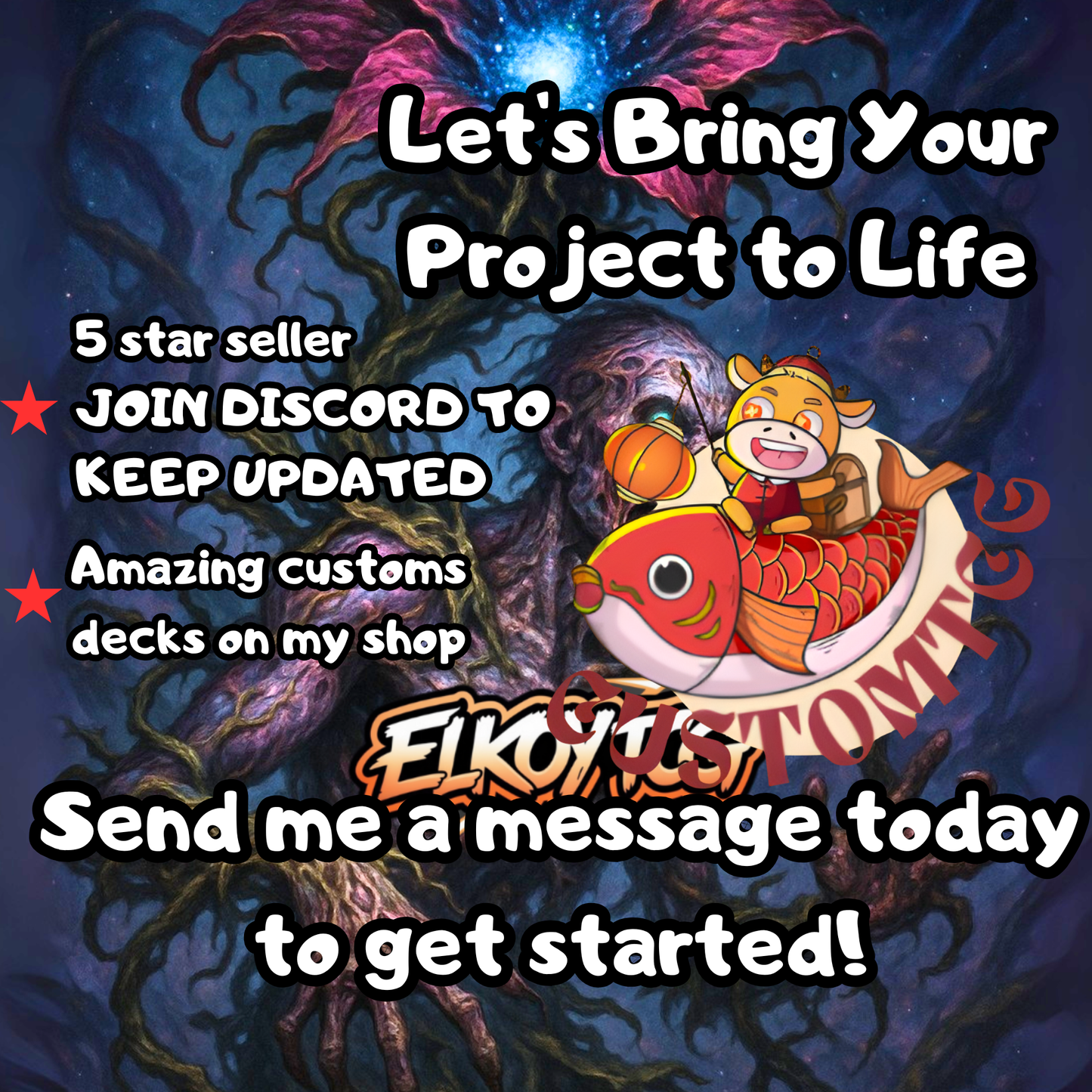 🌌 Space: The Necrobloom – Custom Commander Deck