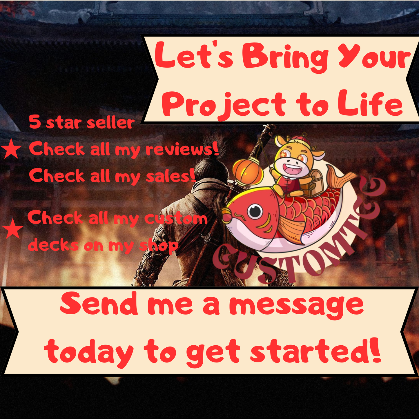 SEKIRO Custom Deck