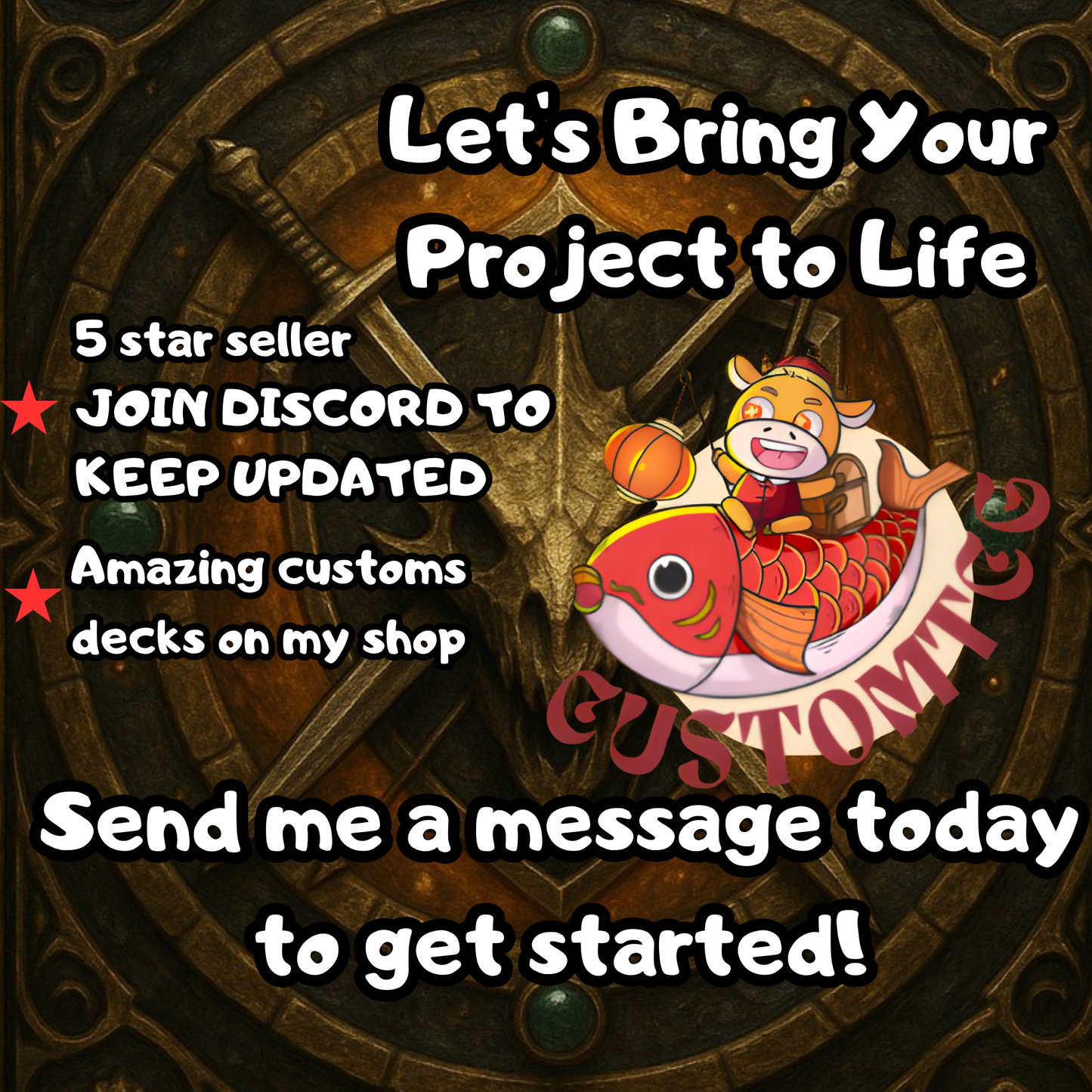 Monster Hunter - Halana & Alena Custom Deck