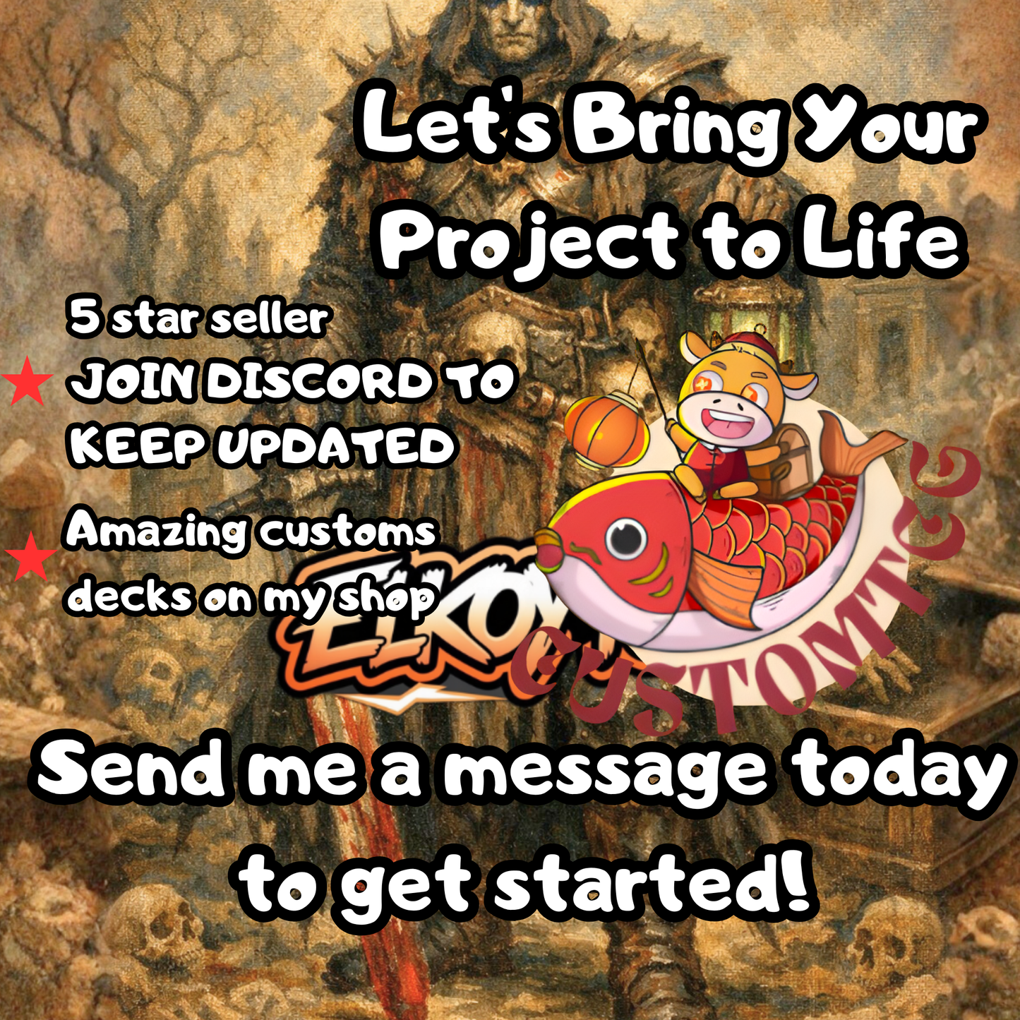 Coram, the Undertaker Custom Deck