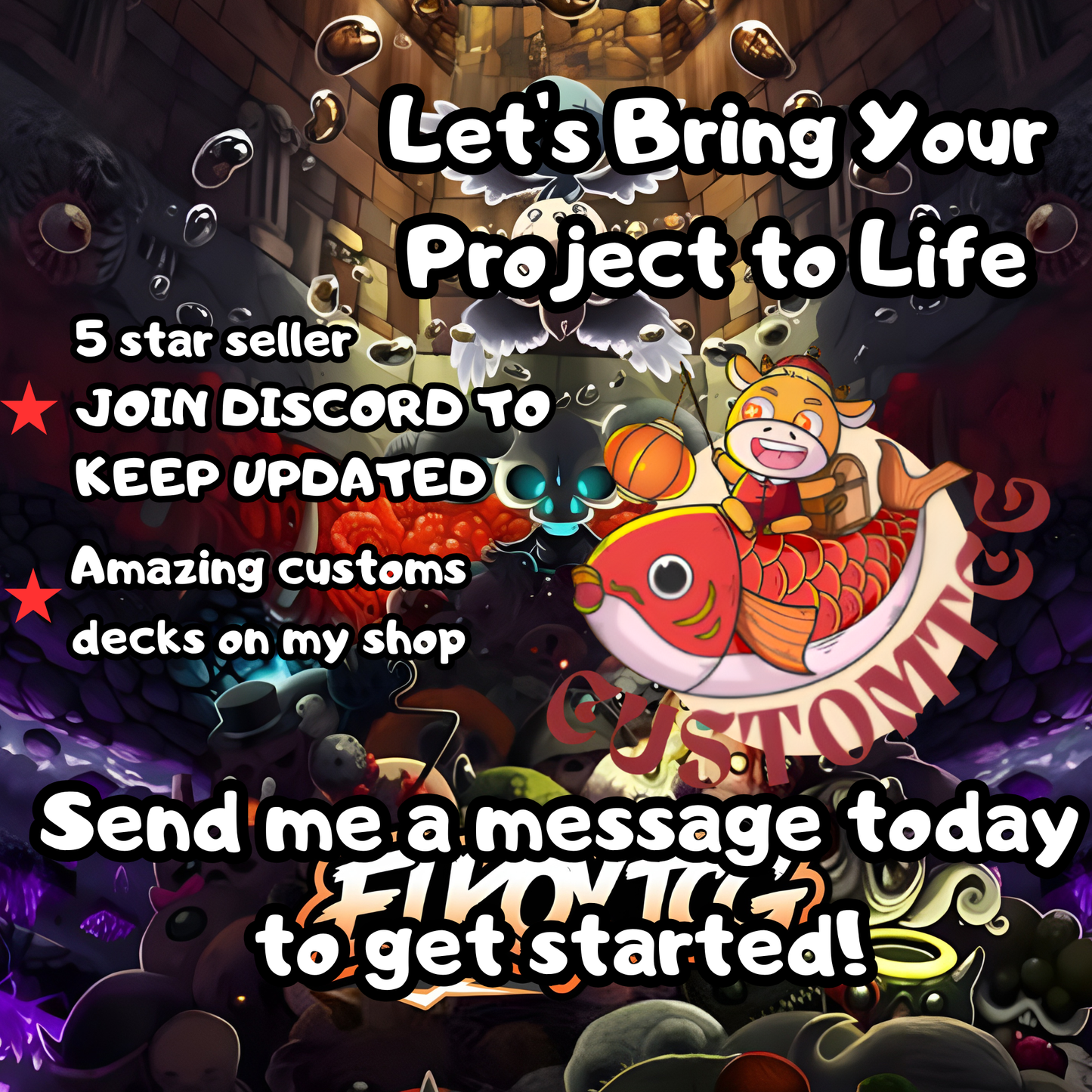 ISAAC TREASURE CUSTOM DECK