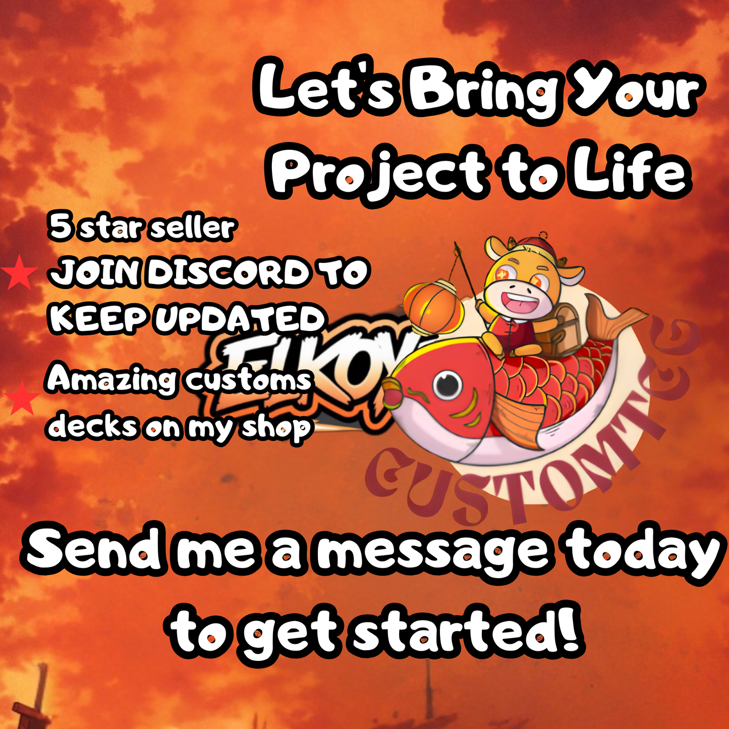 Berserk V4 Custom Deck – Manga Colored Style