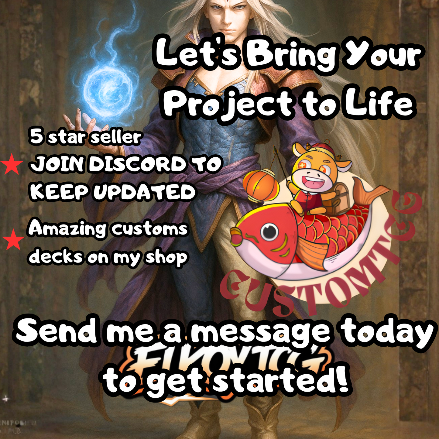 Kuja, Genome Sorcerer – Custom Deck