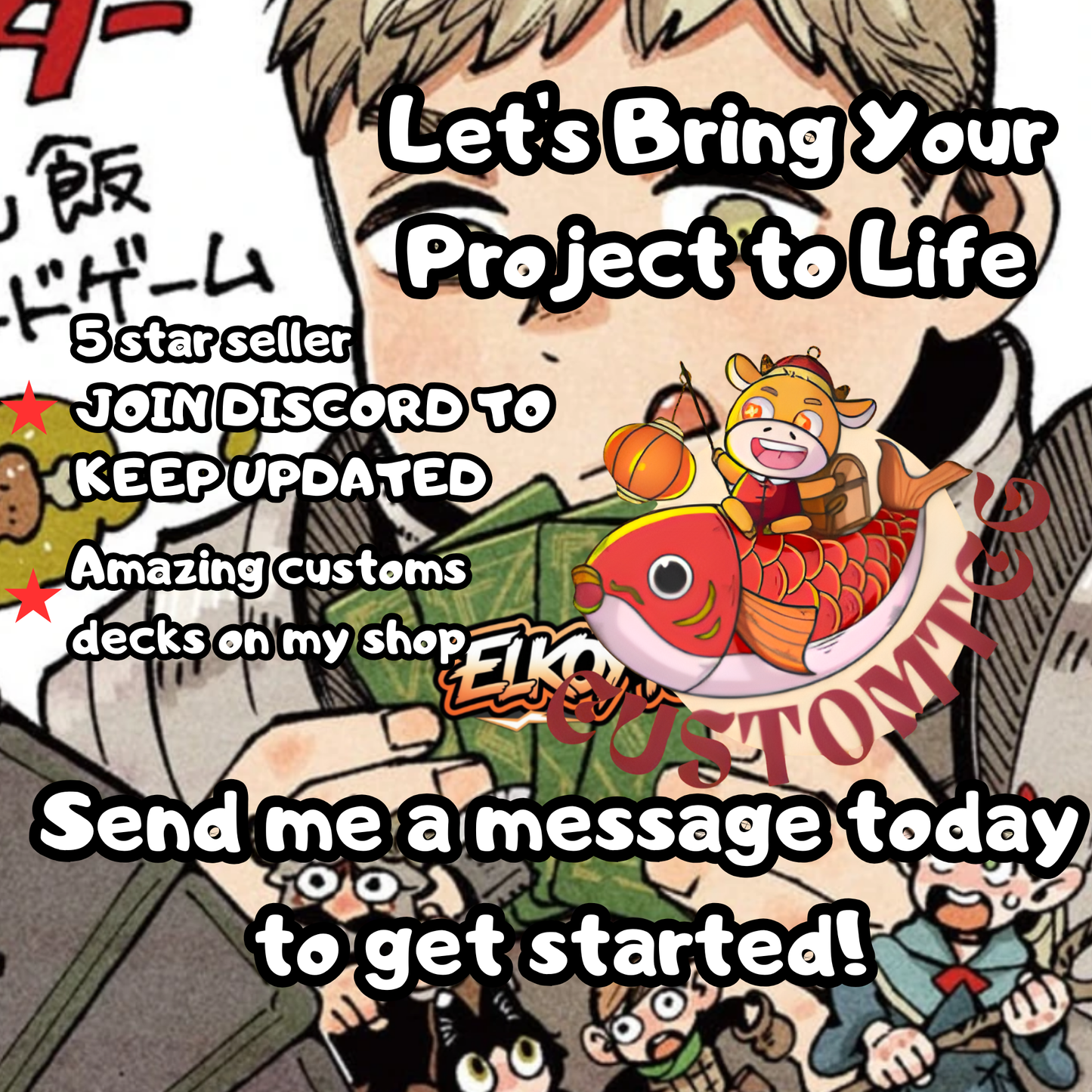 Delicious in Dungeon Custom Deck