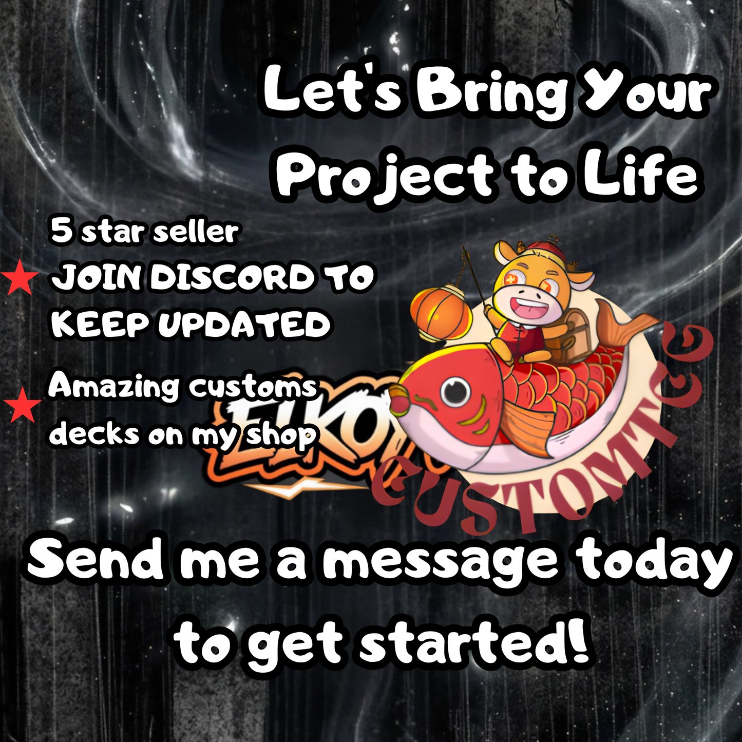 Gachiakuta Custom Deck