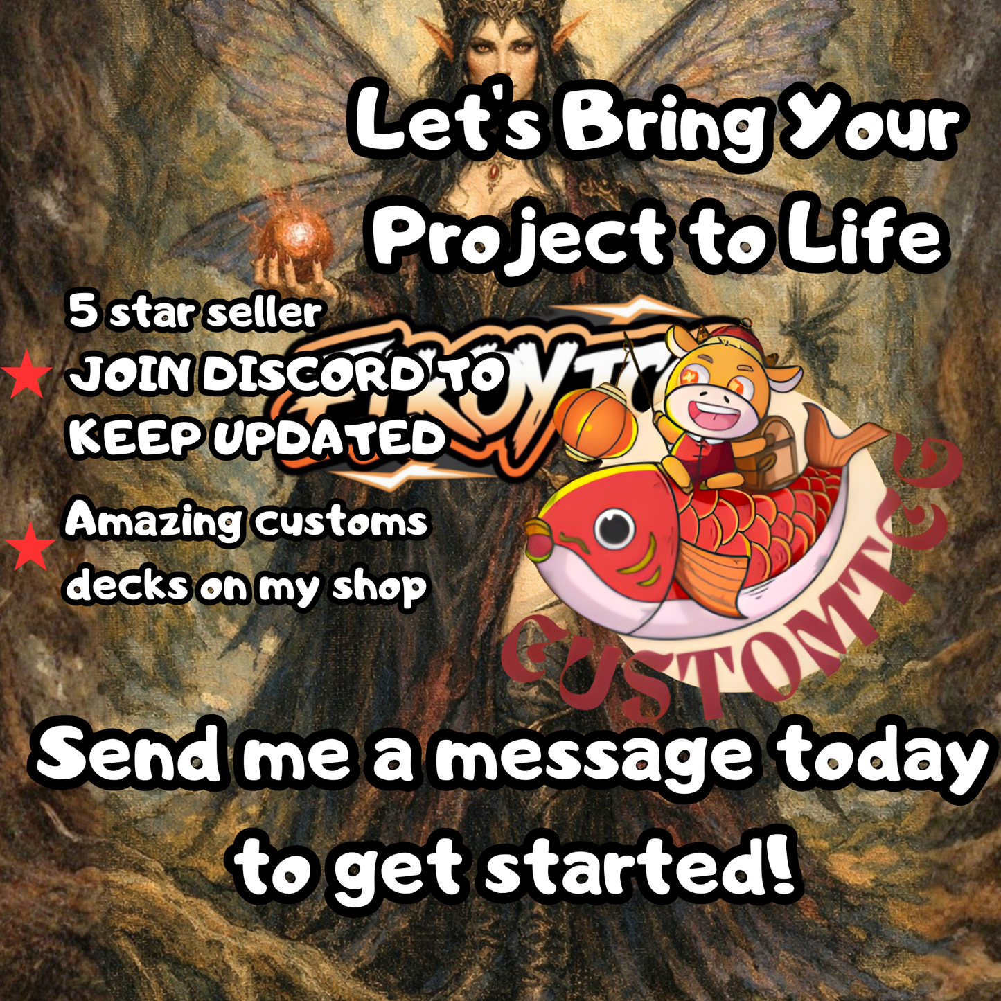 Maralen, Fae Ascendant Custom Deck