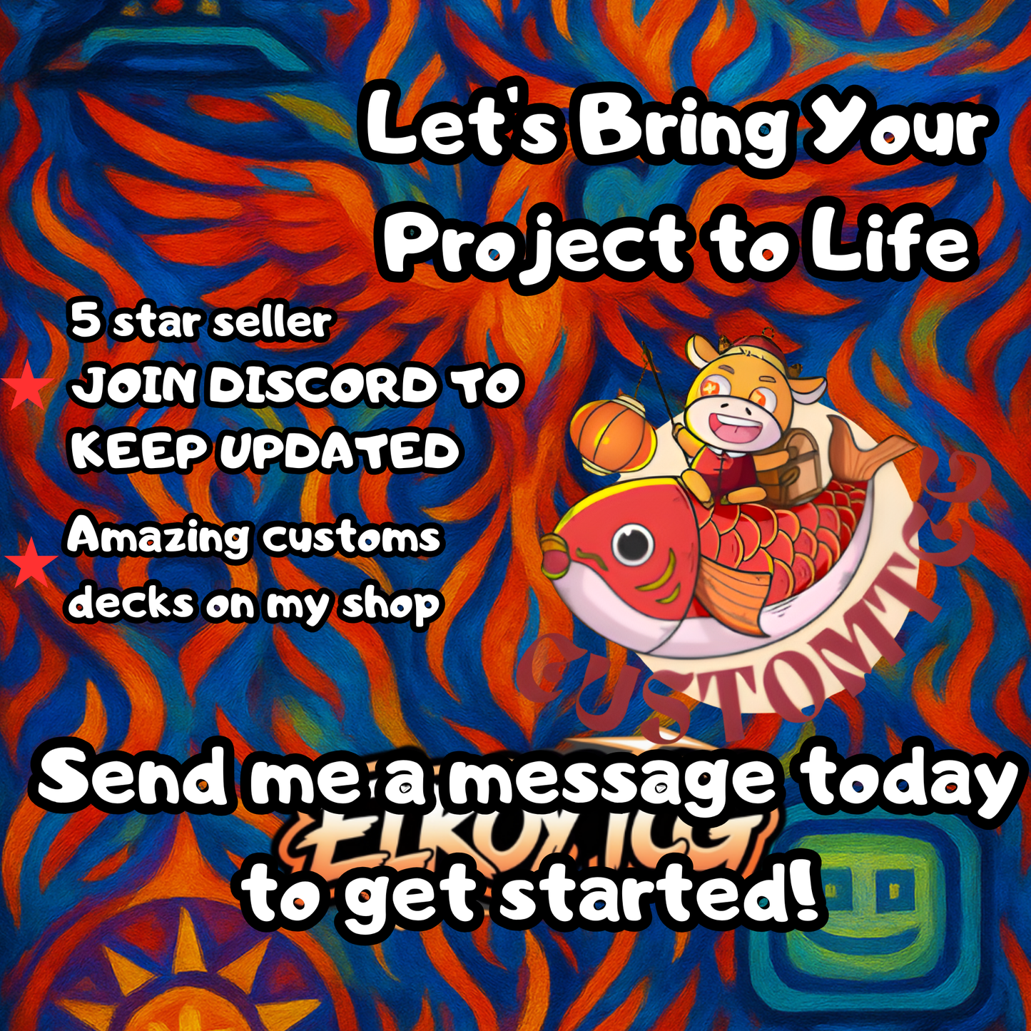 Mr. House, President and CEO – Custom Deck 🎲