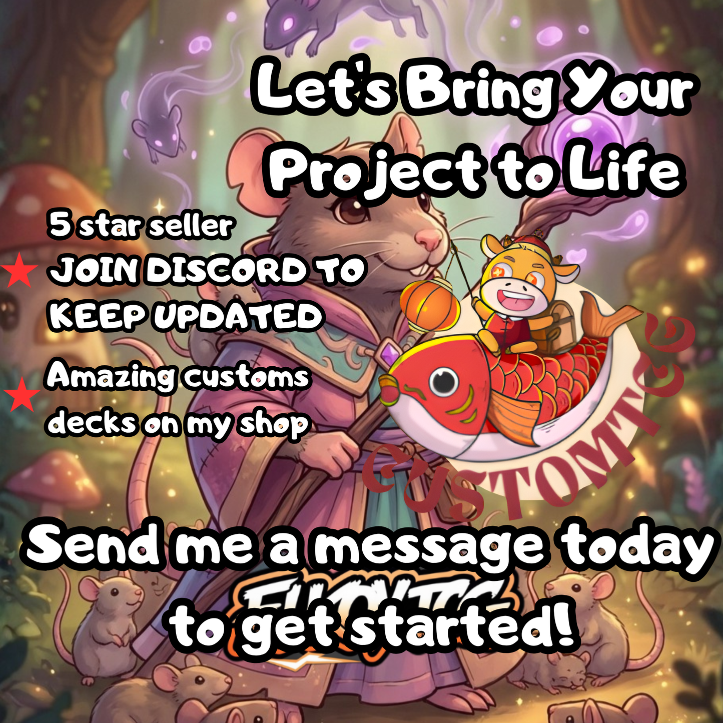 Ashcoat of the Shadow Swarm Custom Deck