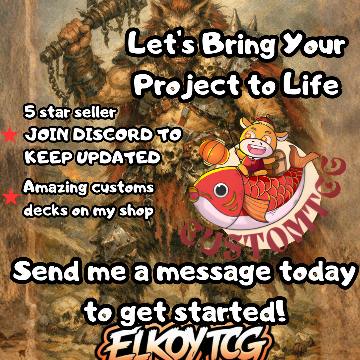 Raggadragga, Goreguts Boss Custom Deck