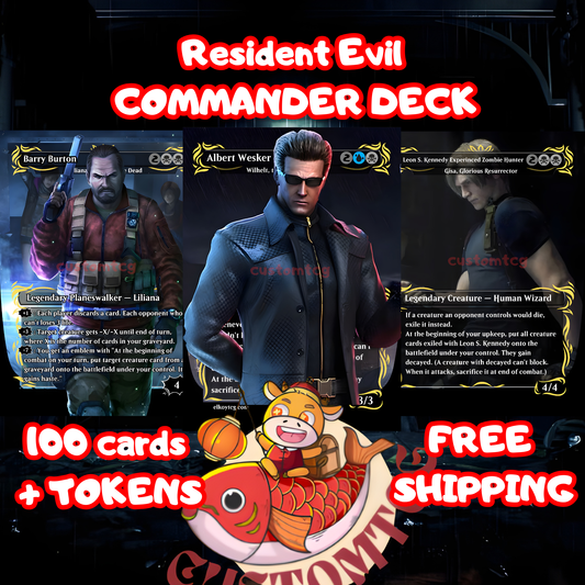 RESIDENT EVIL Commander Deck