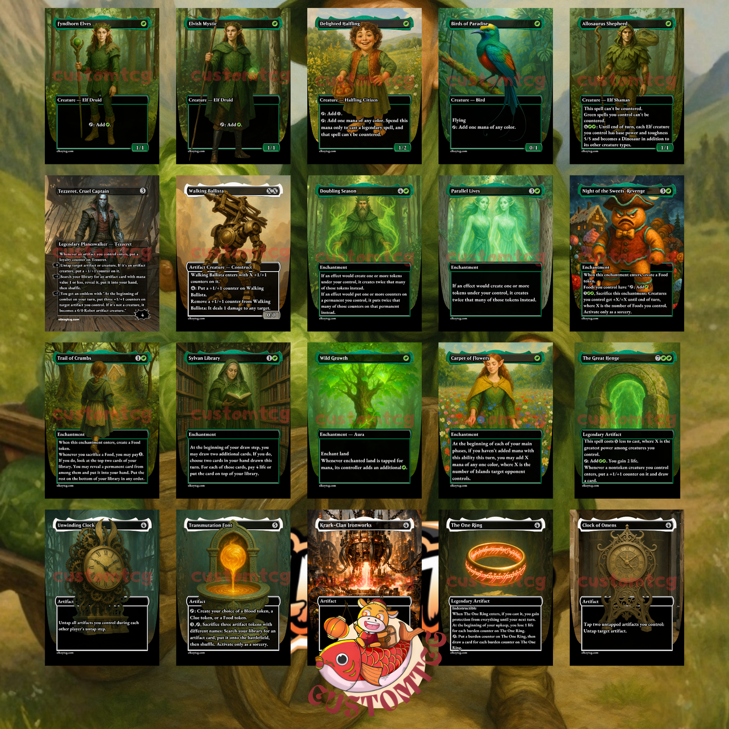 The Cabbage Merchant – Custom Deck