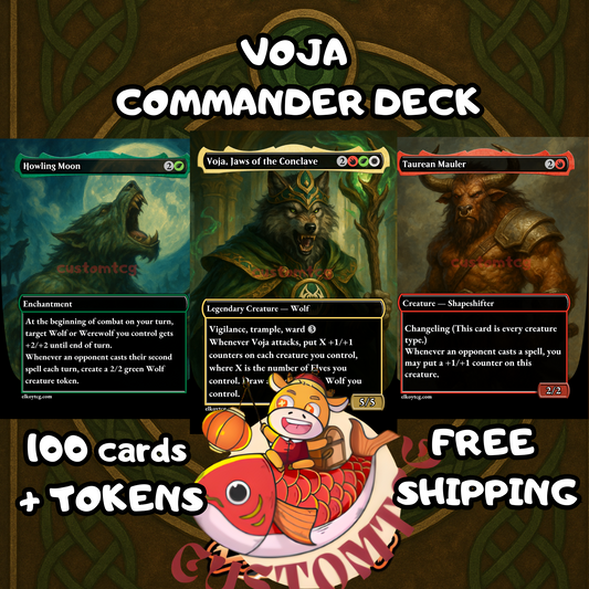Voja, Jaws of the Conclave Custom Deck