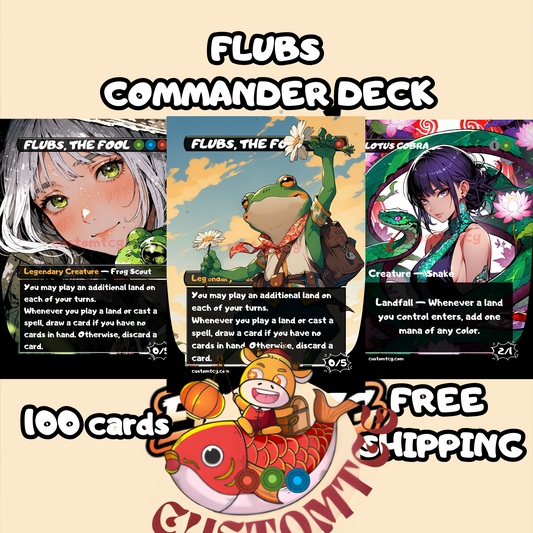 Flubs Framebreak Commander Deck