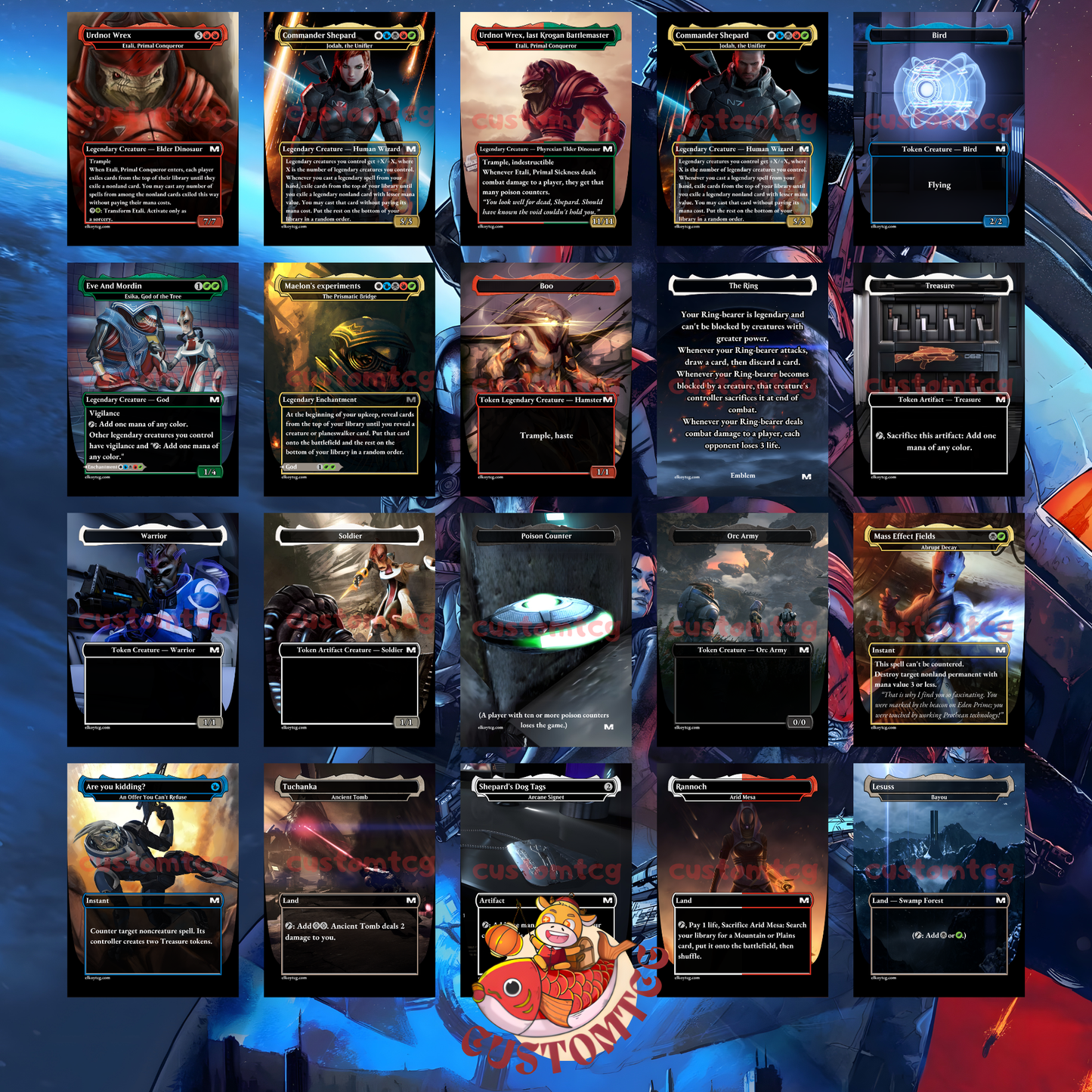 Mass Effect Custom Deck
